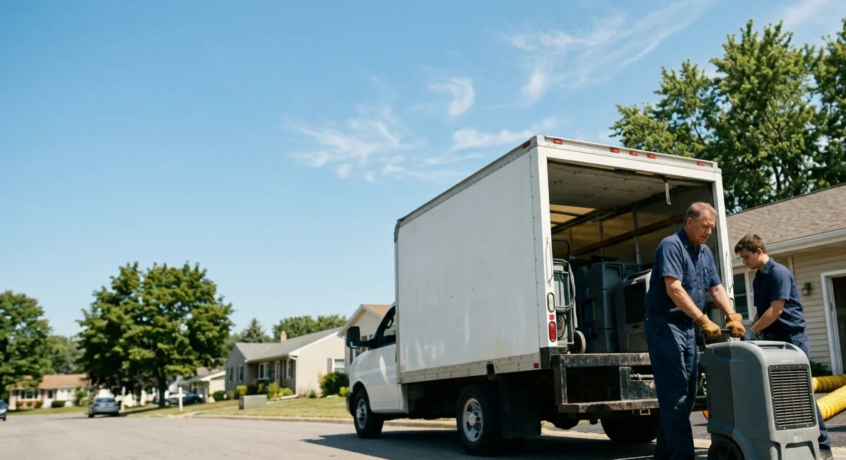 Water Damage Cleanup in Lone Rock, WI near me
